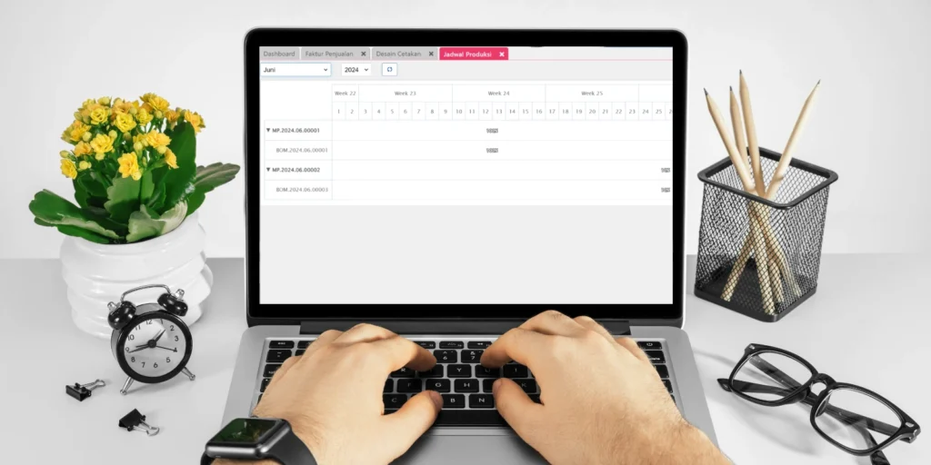 Mengatur Jadwal Produksi yang Efisien dengan Accurate