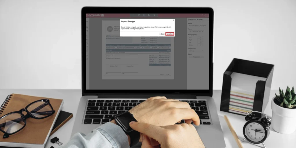 Cara Export dan Import Desain Cetakan pada Accurate Online