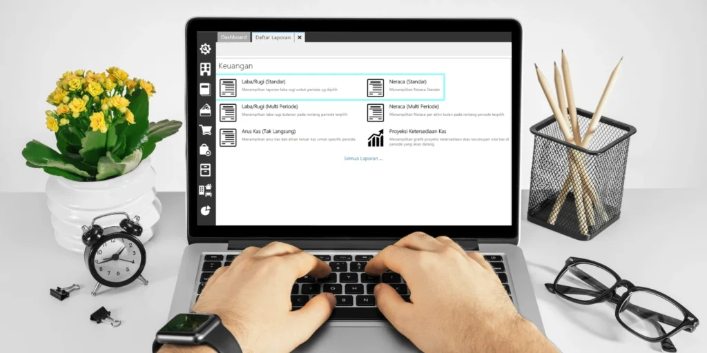 Cara Membuat Laporan Neraca di Accurate Online