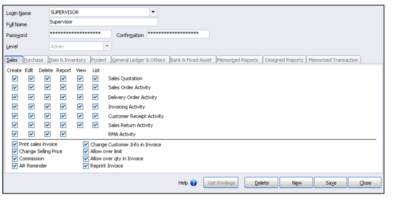 Cara Membuat Profil Pengguna User Profil di Accurate