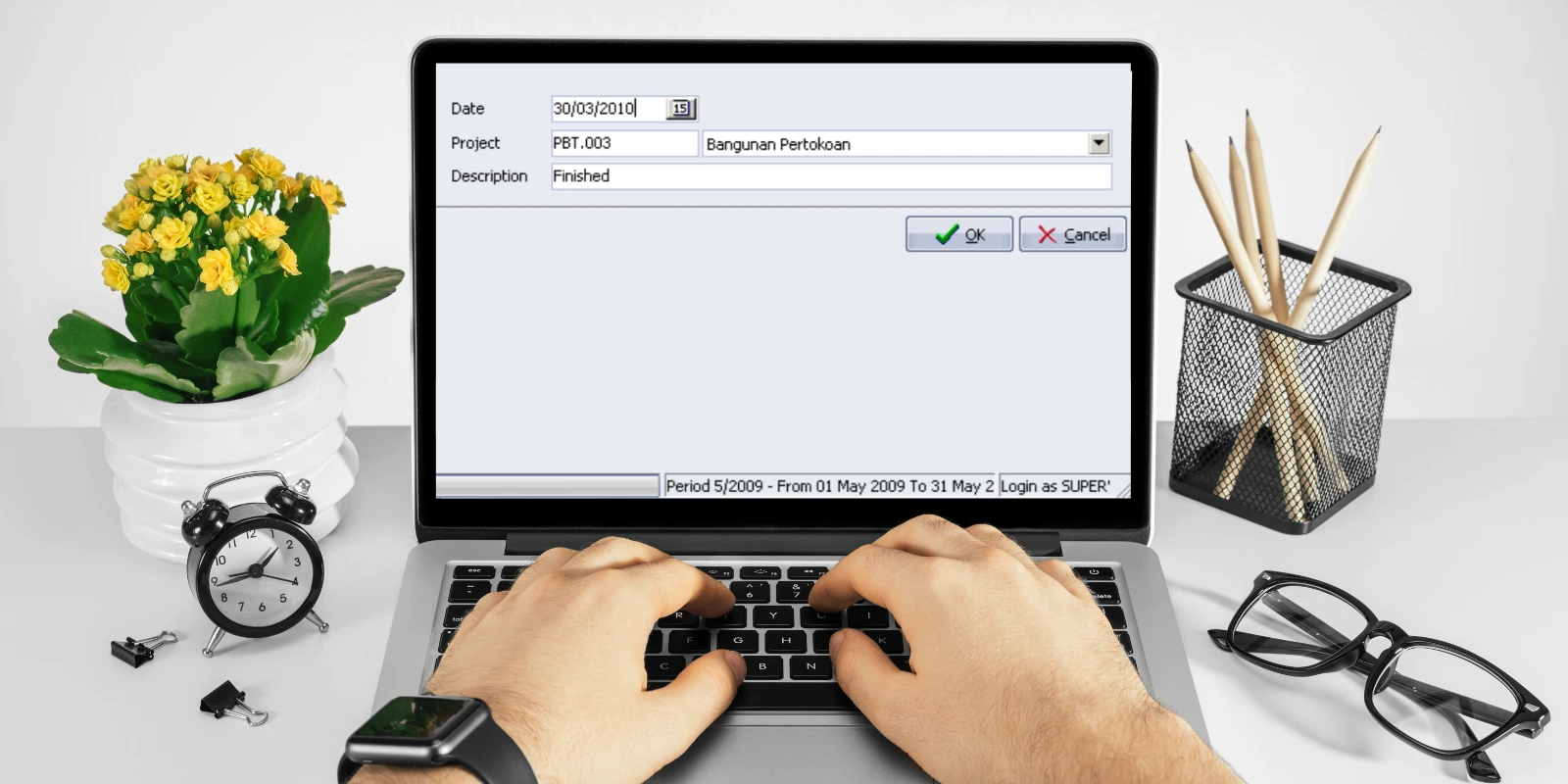 Daftar Penyelesaian Proyek [Project Ending] di Accurate