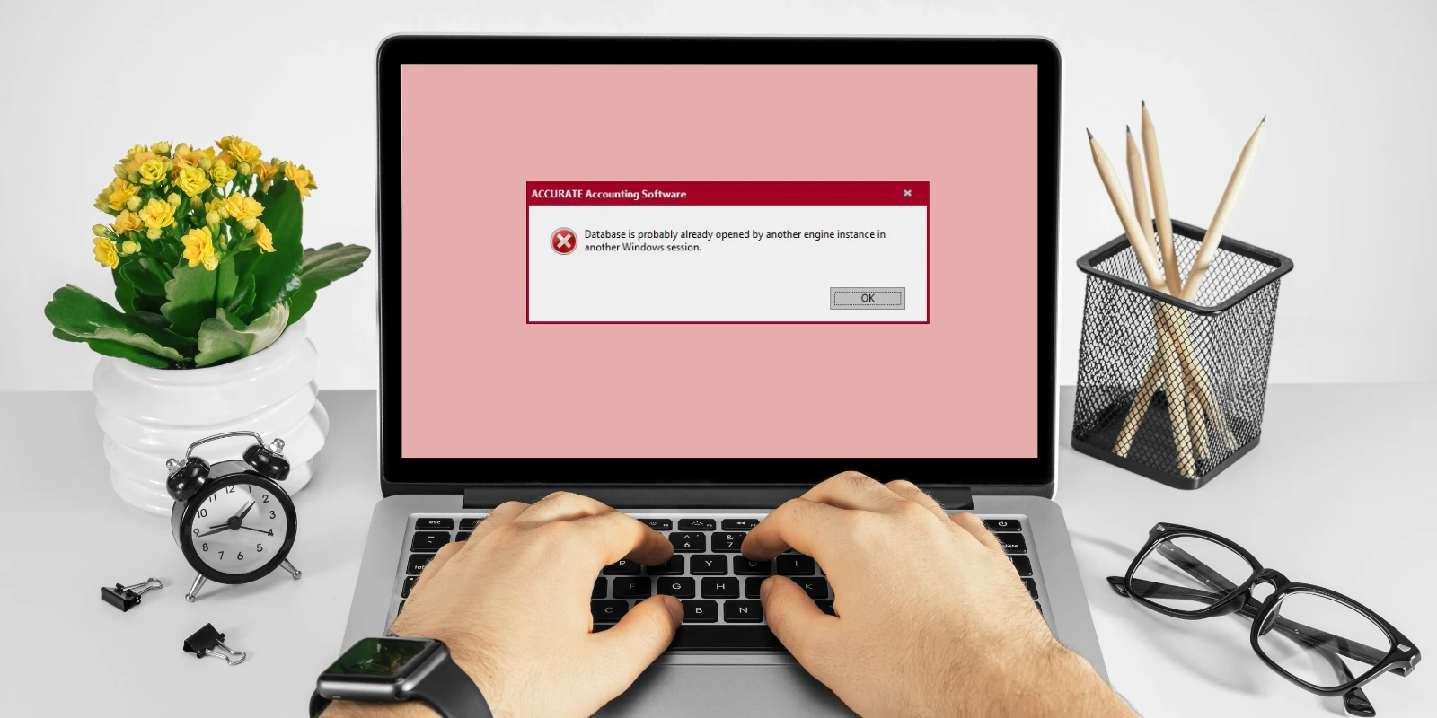 Notifikasi Database Already Opened Saat Membuka Accurate