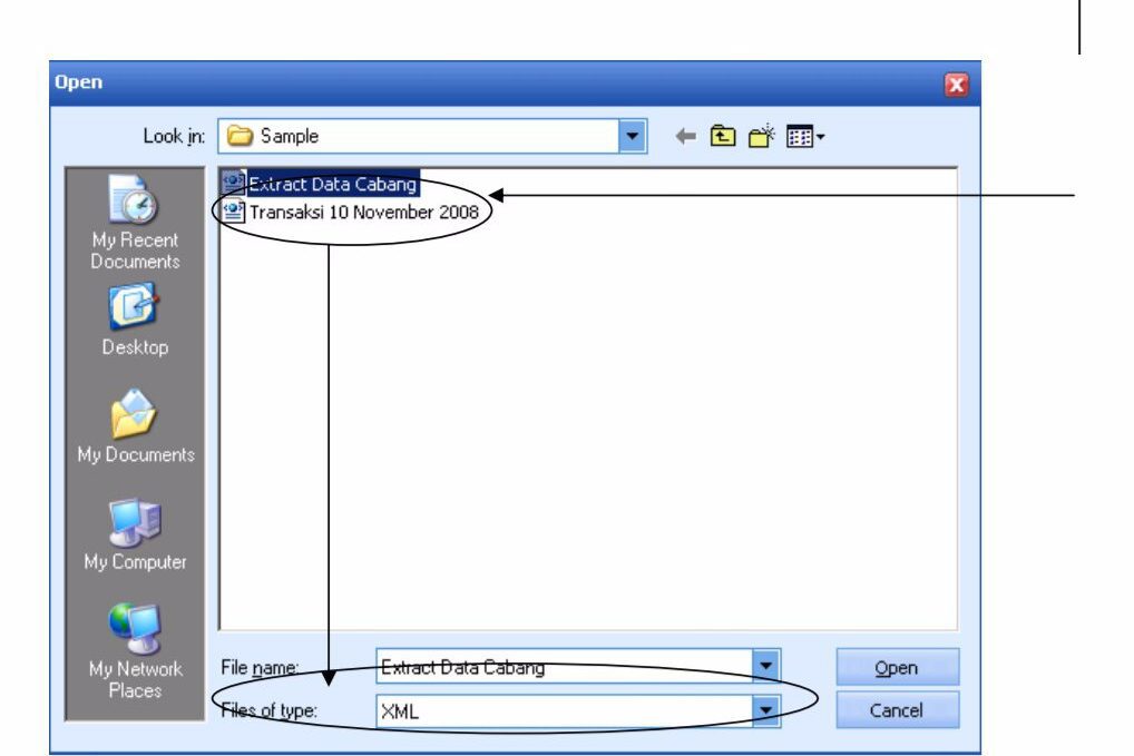 Settingan Mengimpor File XML Database Cabang di Accurate
