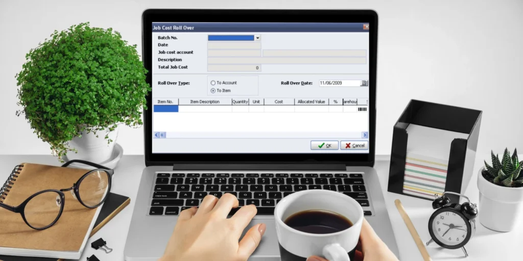 Aktivitas Roll Over [Finishing Job Costing] di Accurate