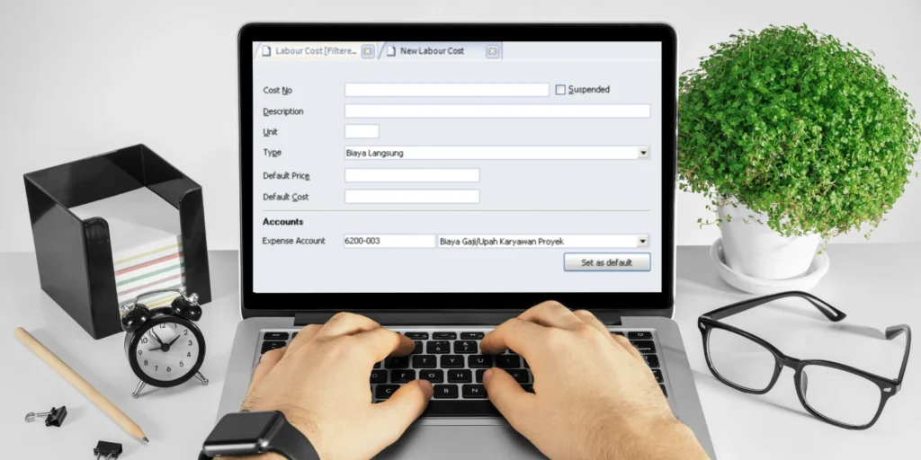 Daftar Upah Pekerja [List of Labour Cost] pada Accurate