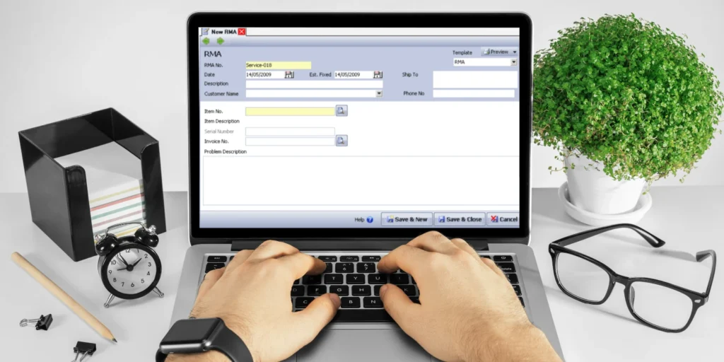 Flow Proses Pencatatan Klaim Barang [RMA] pada Accurate