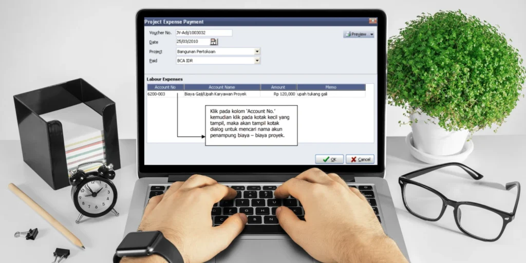 Membuat Expense Payment [Pembayaran Upah] di Accurate