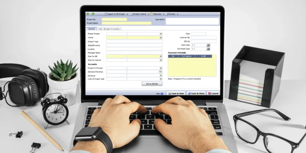 Membuat Master Data Proyek [Project Form] di Accurate