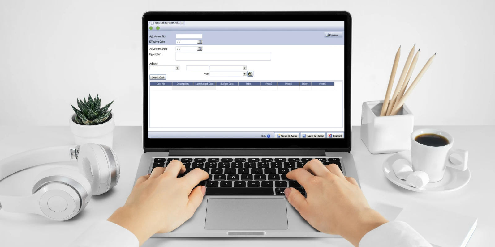 Penyesuaian Anggaran & Upah Proyek di Database Accurate
