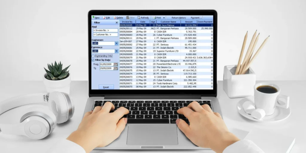 Daftar Faktur Penjualan [Sales Invoice] pada Accurate