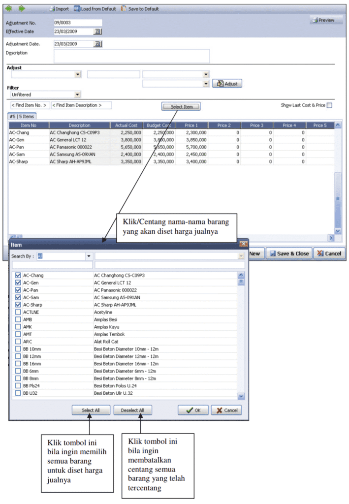 Fitur Set Harga Penjualan Set Selling Price di Accurate
