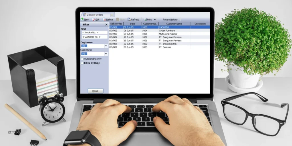MengeditMenghapus Pengiriman Pesanan pada Accurate