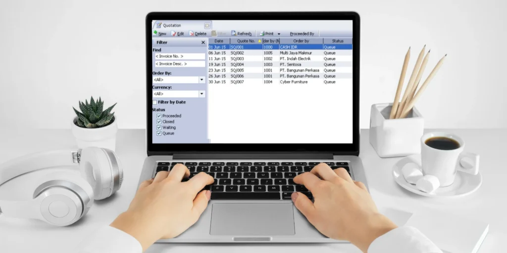 Cara Edit dan Hapus Formulir Sales Quotation di Accurate