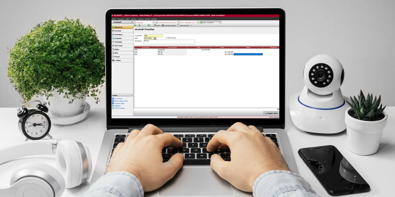 Cara Pencatatan Pajak Penghasilan (PPh ) di Accurate