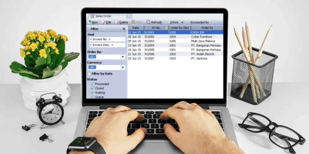 MengeditMenghapus Formulir Sales Order di Accurate