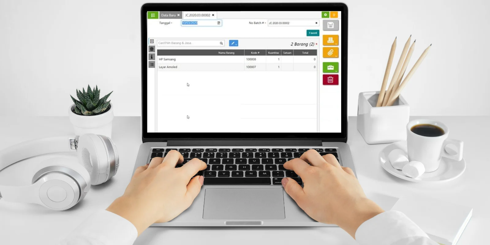 Error Saat Menyimpan Transaksi Pesanan di Accurate Online