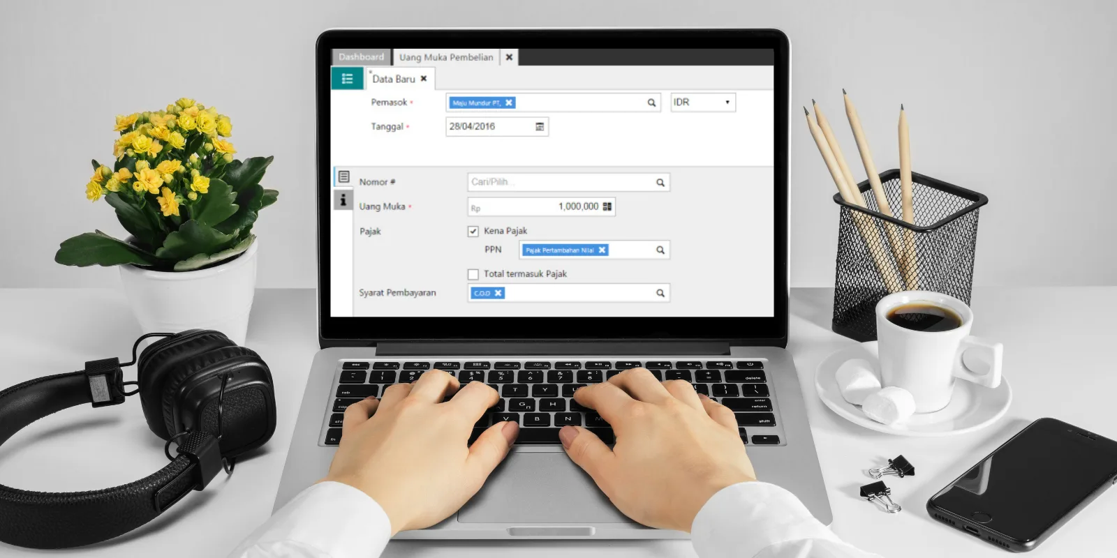 Input Saldo Awal Uang Muka Pembelian di Accurate Online