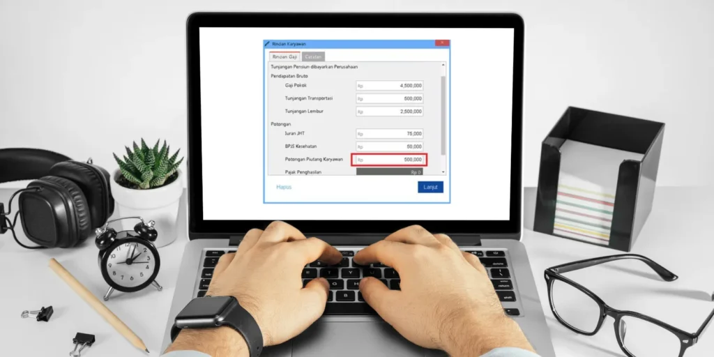 Mencatat Pembayaran Piutang Karyawan di Accurate Online