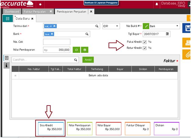 Mengembalikan Overpay ke Pelanggan pada Accurate Online