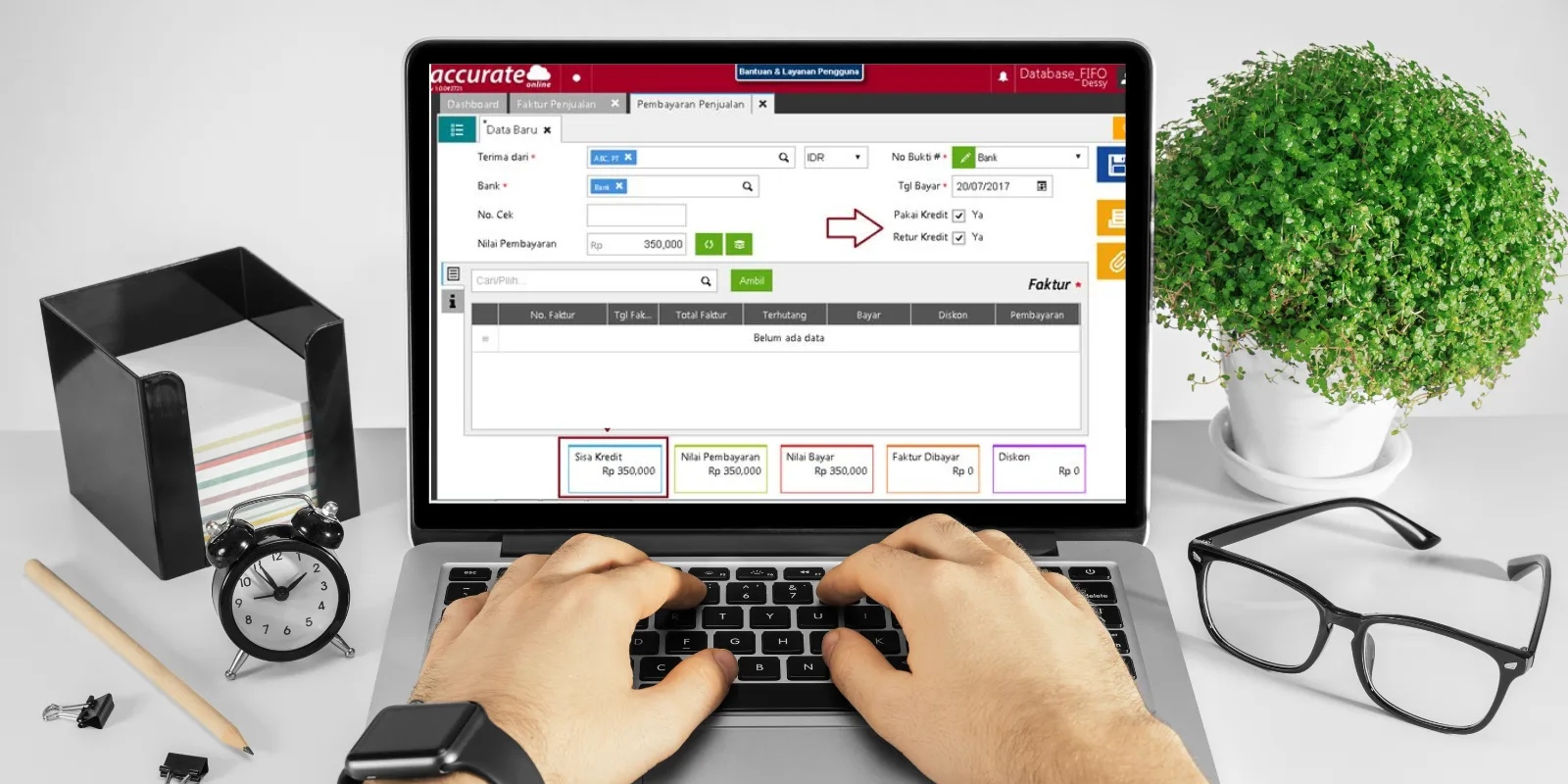 Mengembalikan Overpay ke Pelanggan pada Accurate Online