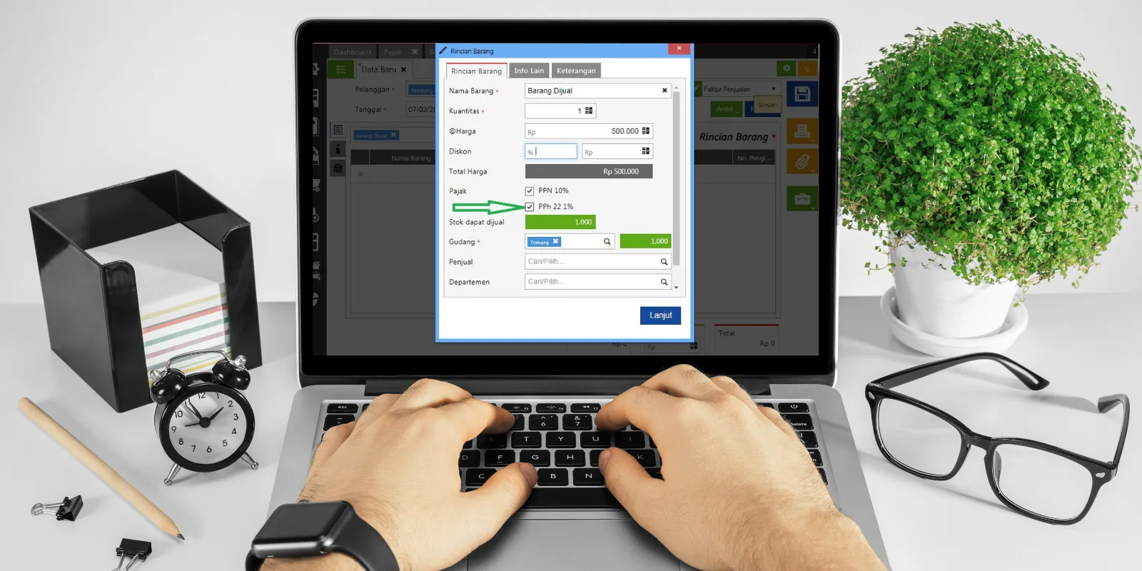 Panduan Menginput PPh Penjualan pada Accurate Online