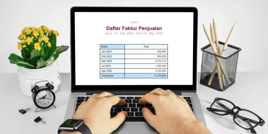 Buat Laporan Faktur Penjualan Perbulan di Accurate Online
