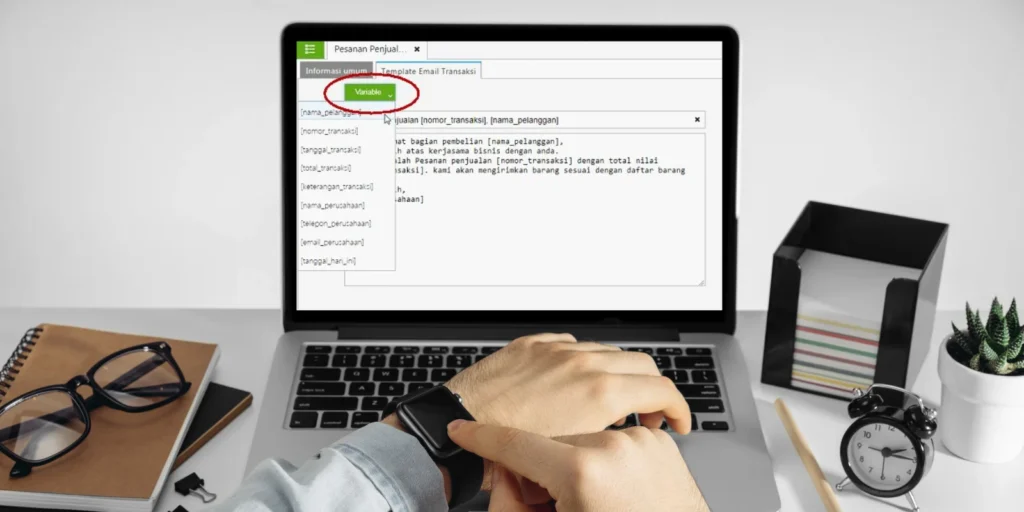 Cara Mengubah Template Email Transaksi di Accurate Online