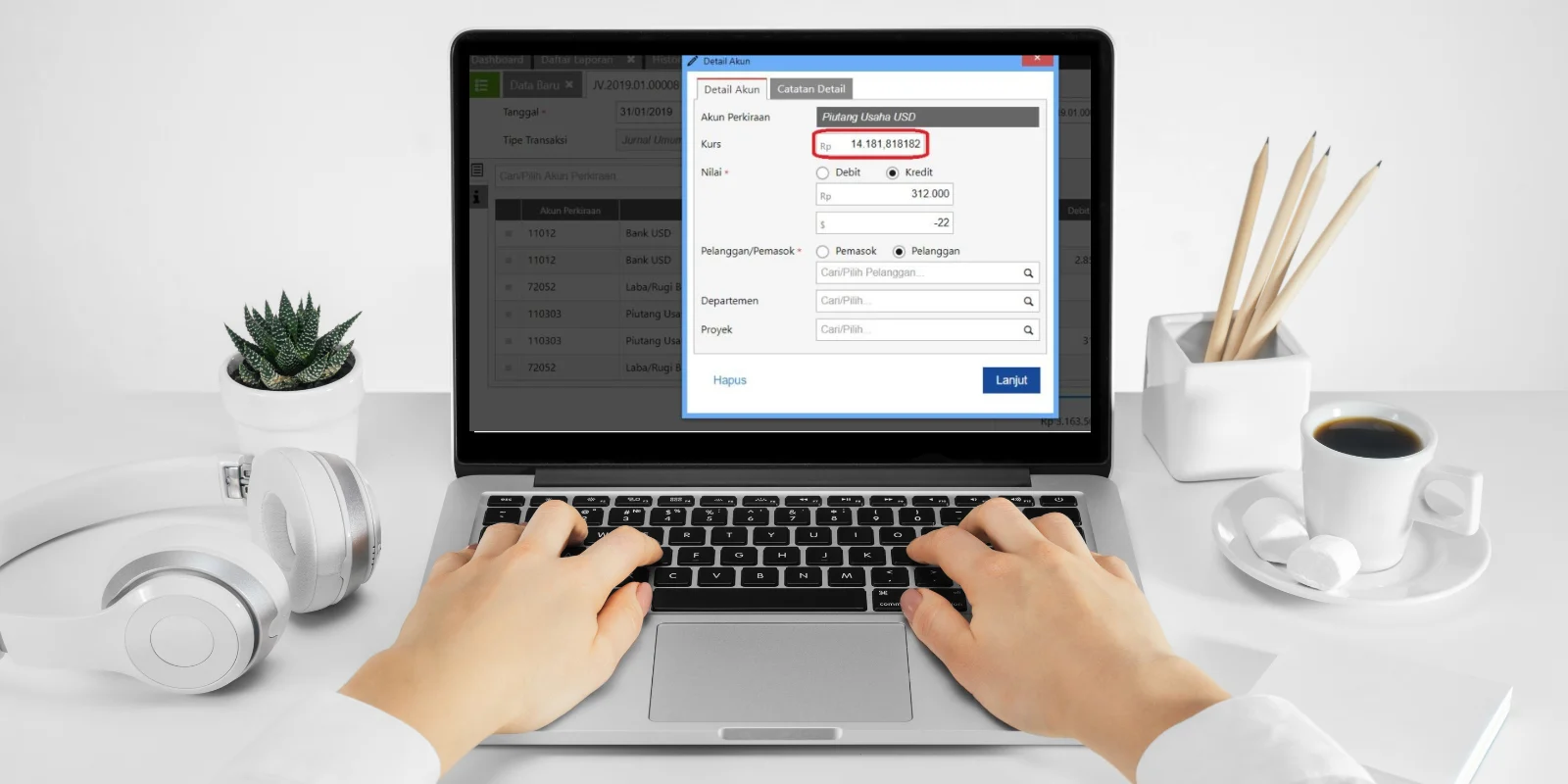 Perhitungan Selisih Kurs Mata Uang Asing di Accurate Online