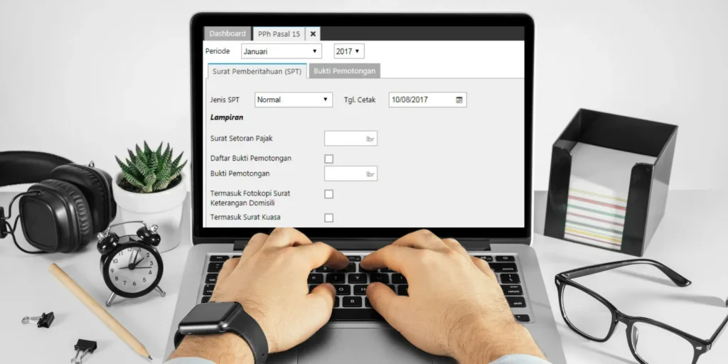 PPh untuk Pelayaran dan Penerbangan di Accurate Online