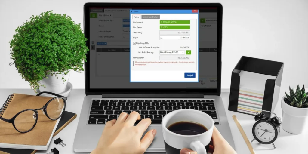 Saldo Awal Hutang dengan PPh di Accurate Online