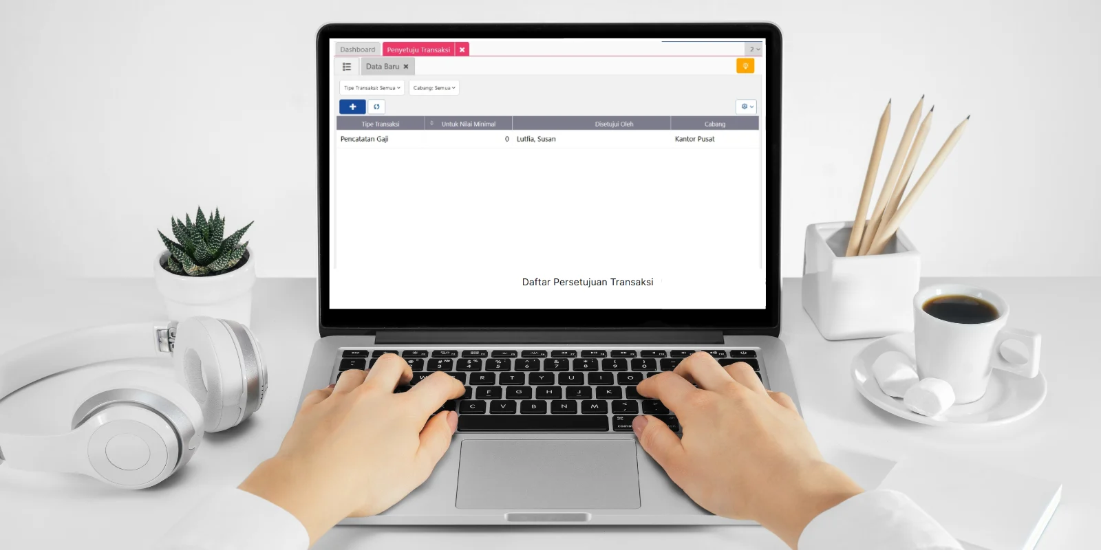 Nama Penyetuju Transaksi Faktur Penjualan Accurate Online